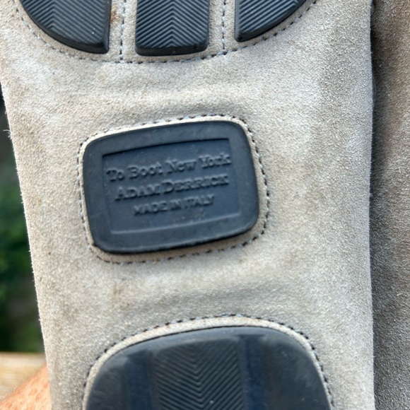 To Boot Mitchum Taupe Suede Driving Shoe - Picture 8 of 11